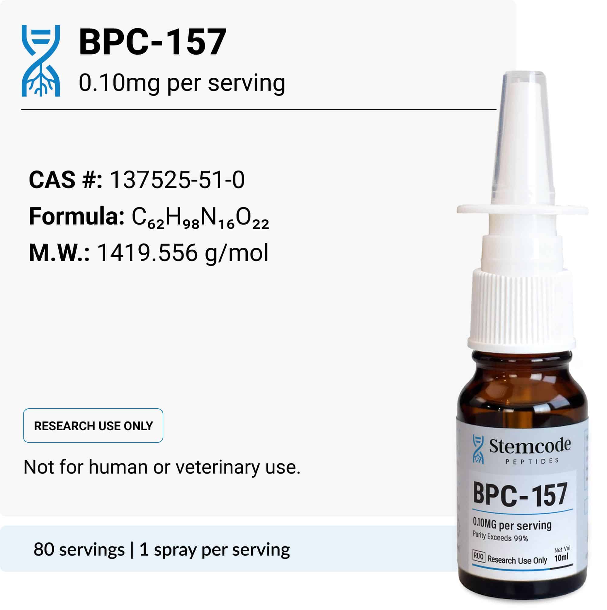 bpc-157 chemical information for research only